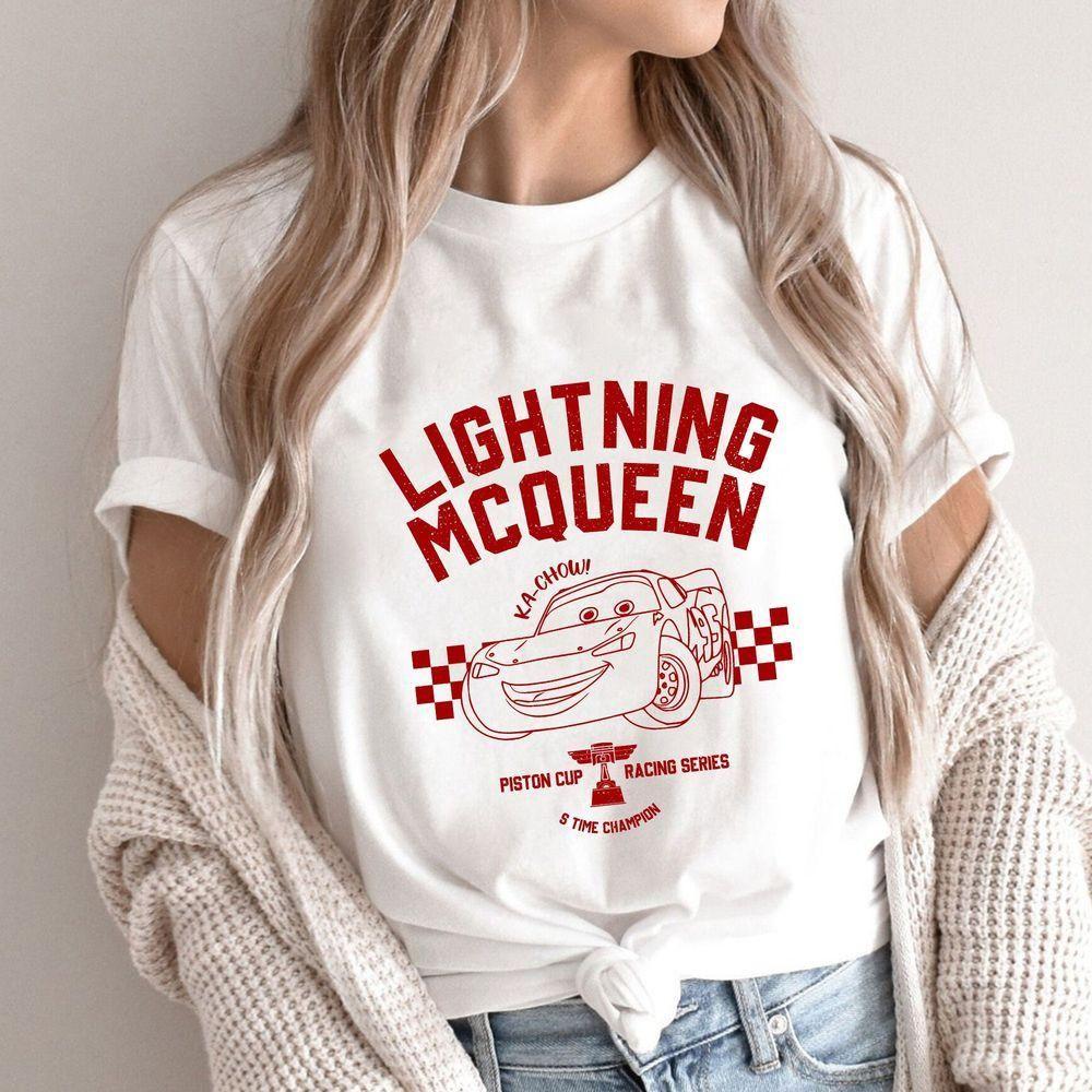 Retro Lightning Mcqueen Disney Vuitino Apparel
